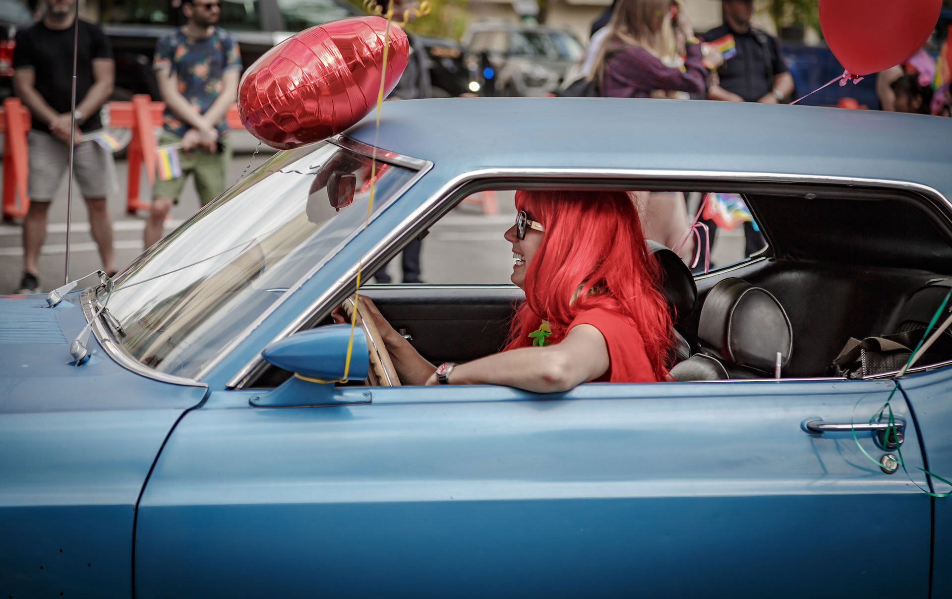 Girl With Balloons