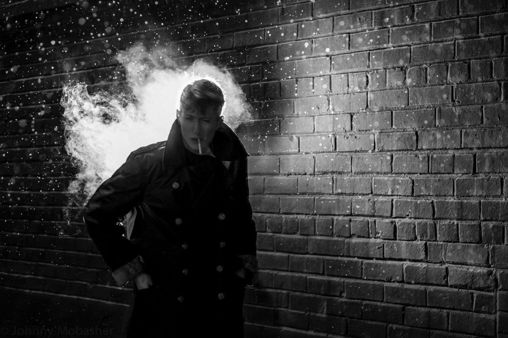 Guy Smoking Satoki Nagata Street Photography